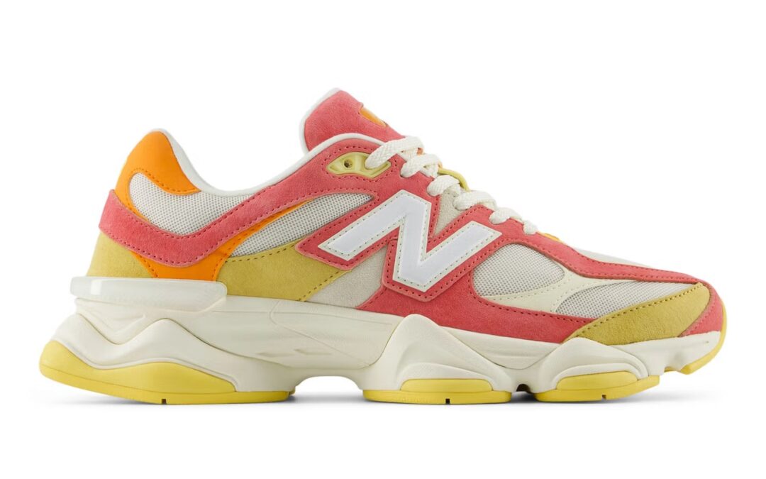 【2025年 発売予定】New Balance U9060 FLO “White/Pink/Yellow” (ニューバランス) [U9060FLO]