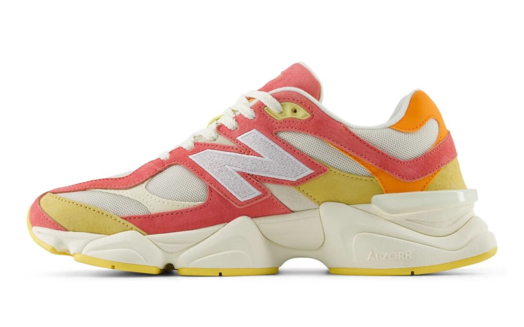 【2025年 発売予定】New Balance U9060 FLO “White/Pink/Yellow” (ニューバランス) [U9060FLO]