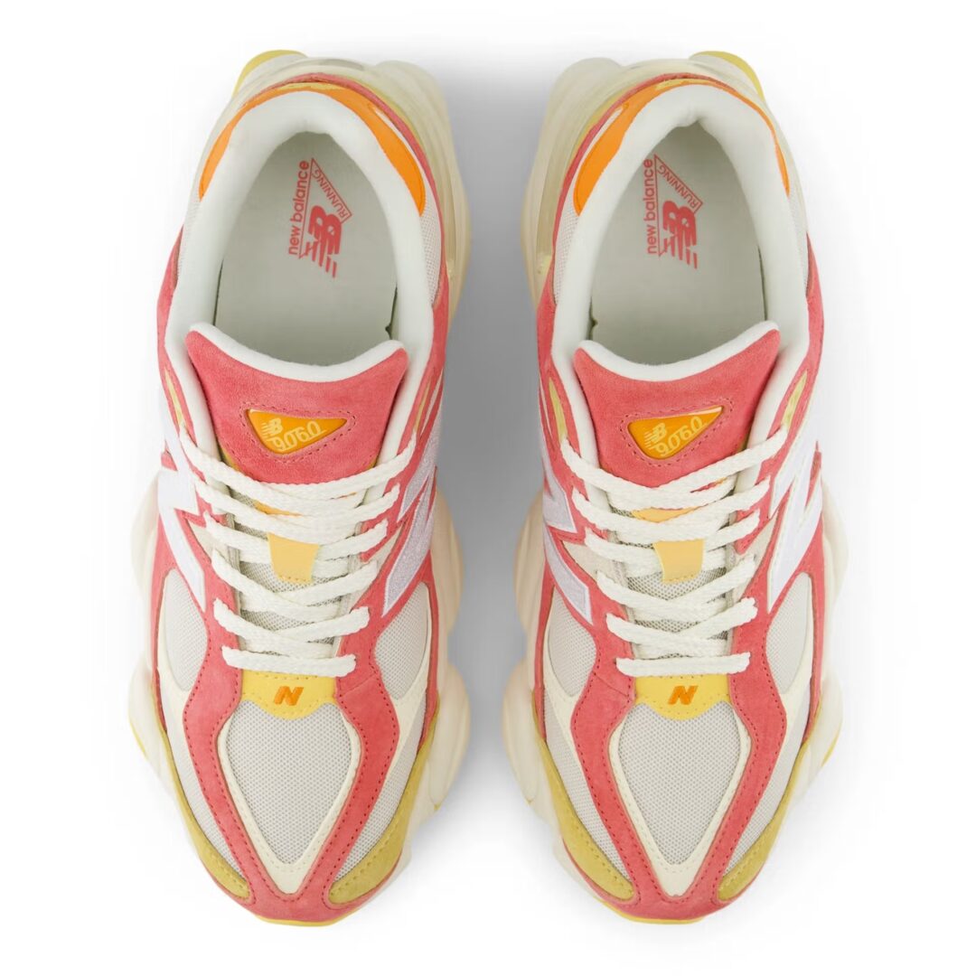 【2025年 発売予定】New Balance U9060 FLO “White/Pink/Yellow” (ニューバランス) [U9060FLO]