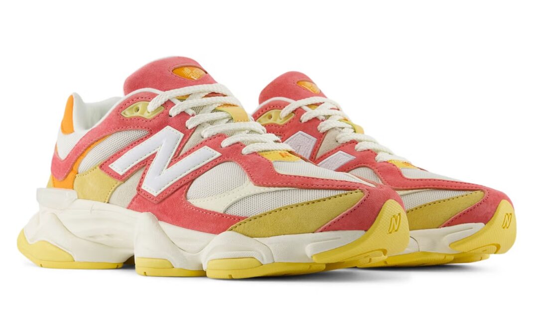 【2025年 発売予定】New Balance U9060 FLO “White/Pink/Yellow” (ニューバランス) [U9060FLO]