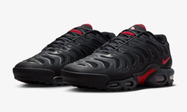 【2025年 2/17 発売】NIKE AIR MAX PLUS DRIFT “Black/Dark Smoke Gray/University Red” (ナイキ エア マックス プラス ドリフト “ブラック/グレー/レッド”) [FD4290-013]