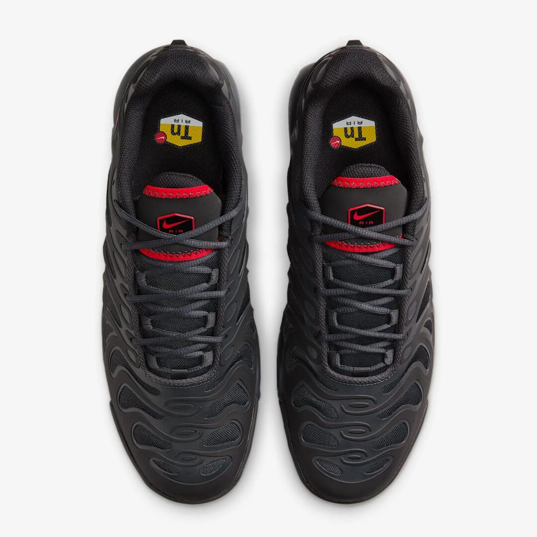 【2025年 2/17 発売】NIKE AIR MAX PLUS DRIFT “Black/Dark Smoke Gray/University Red” (ナイキ エア マックス プラス ドリフト “ブラック/グレー/レッド”) [FD4290-013]