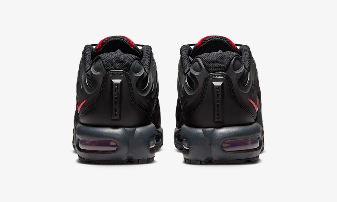 【2025年 2/17 発売】NIKE AIR MAX PLUS DRIFT “Black/Dark Smoke Gray/University Red” (ナイキ エア マックス プラス ドリフト “ブラック/グレー/レッド”) [FD4290-013]