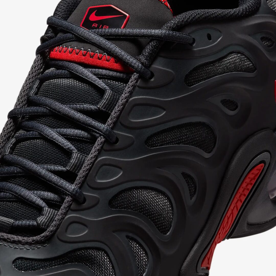 【2025年 2/17 発売】NIKE AIR MAX PLUS DRIFT “Black/Dark Smoke Gray/University Red” (ナイキ エア マックス プラス ドリフト “ブラック/グレー/レッド”) [FD4290-013]