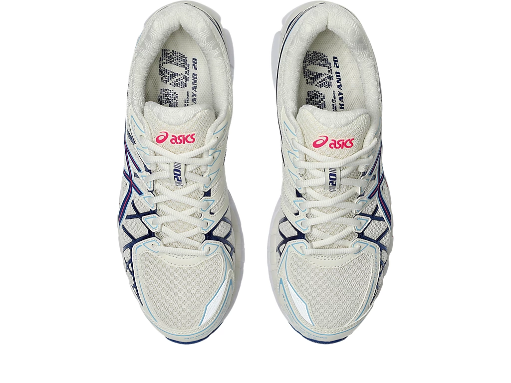 【2025年 2/20 発売】ASICS GEL-KAYANO 20 “Cream/Deep Marine” (アシックス ゲルカヤノ) [1203A388.101]