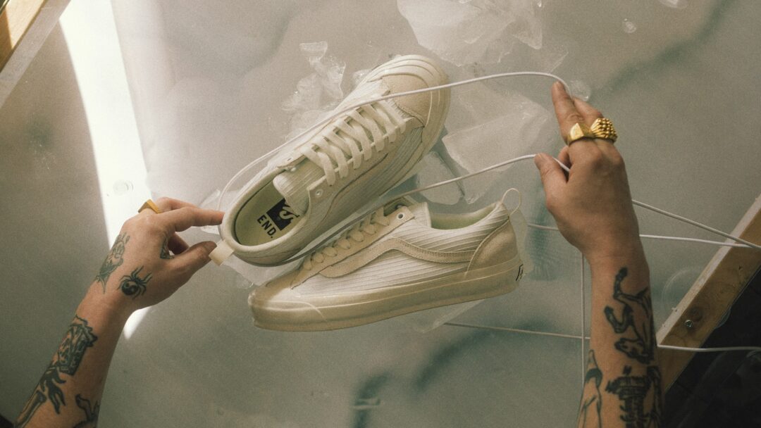 【2025年 2/21 発売】END. x VANS LX OLD SKOOL 136 “Parachute” (エンド バンズ オールドスクール “パラシュート”) [VN000SHM07F]