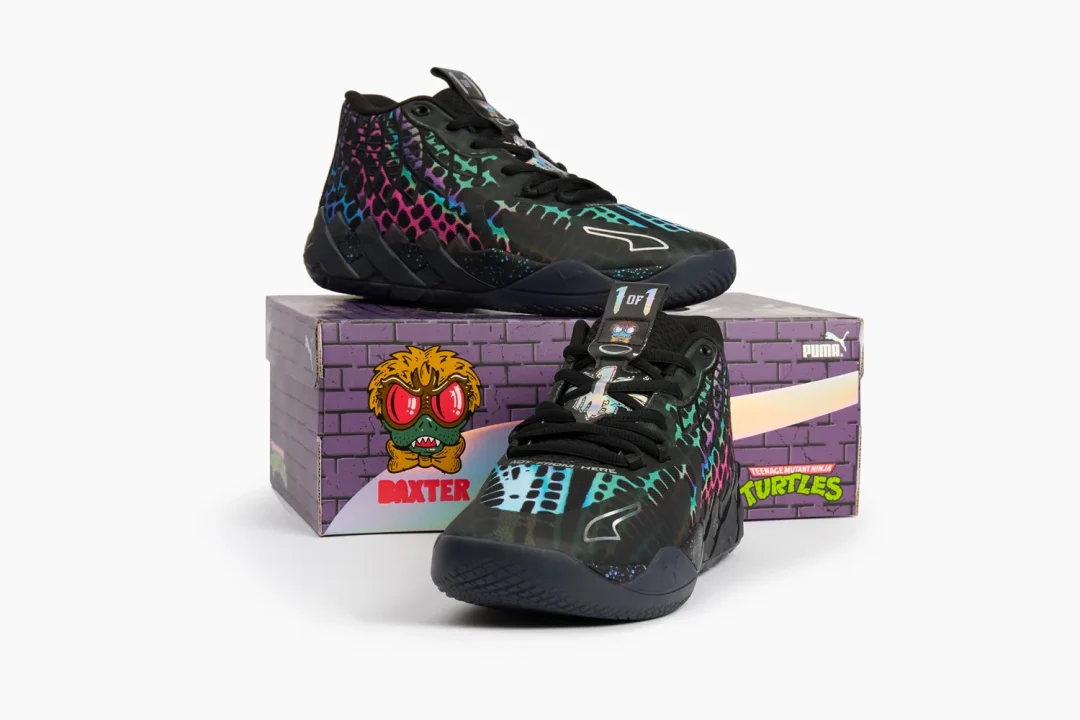 【2025年 2/1 発売】PUMA MB.01 × Teenage Mutant Ninja Turtles "BAXTER STOCKMAN" (プーマ デクスターズラボ ミュータント・ニンジャ・タートルズ "バクスター ストックマン") [311580-01]