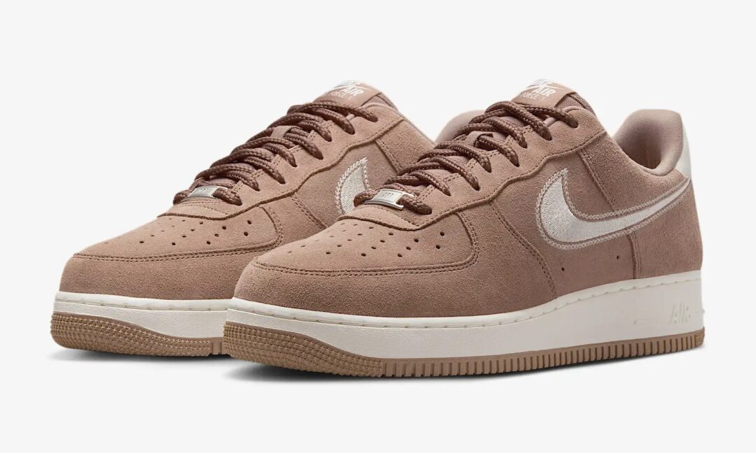 【2025年 2/10 発売】NIKE AIR FORCE 1 07 LOW “Mink Brown/Sail” (ナイキ エア フォース 1 ロー “ミンクブラウン/セイル”) [HJ4465-200]