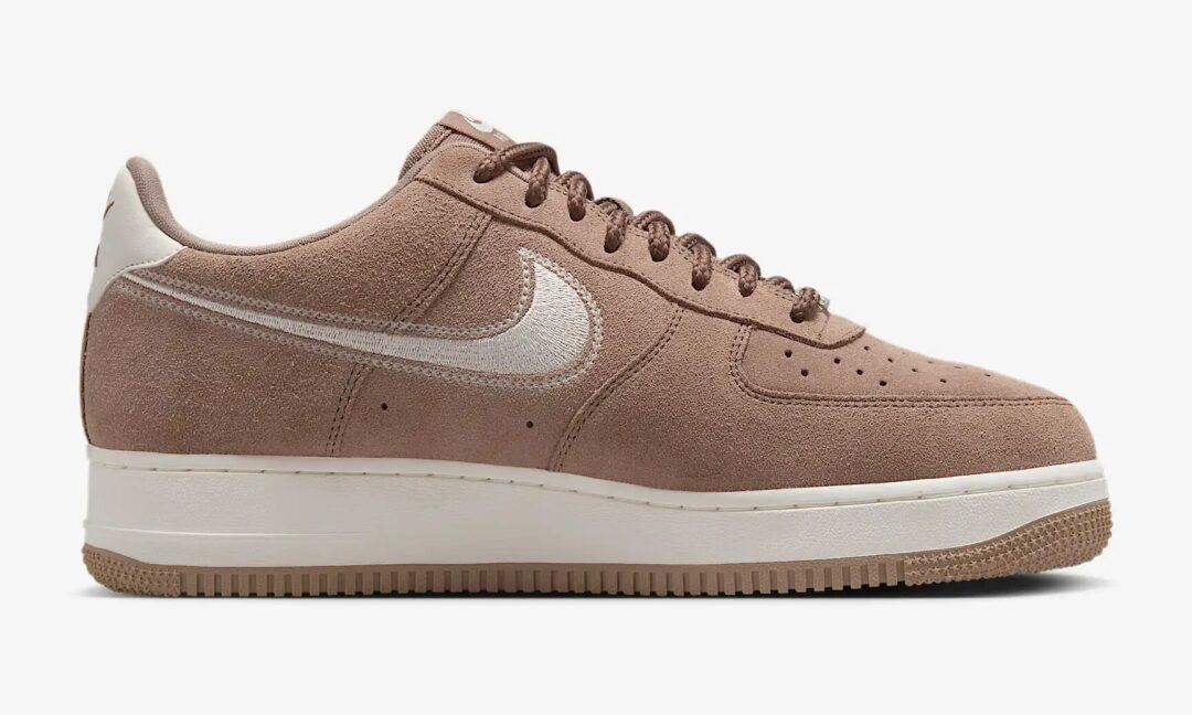 【2025年 2/10 発売】NIKE AIR FORCE 1 07 LOW “Mink Brown/Sail” (ナイキ エア フォース 1 ロー “ミンクブラウン/セイル”) [HJ4465-200]