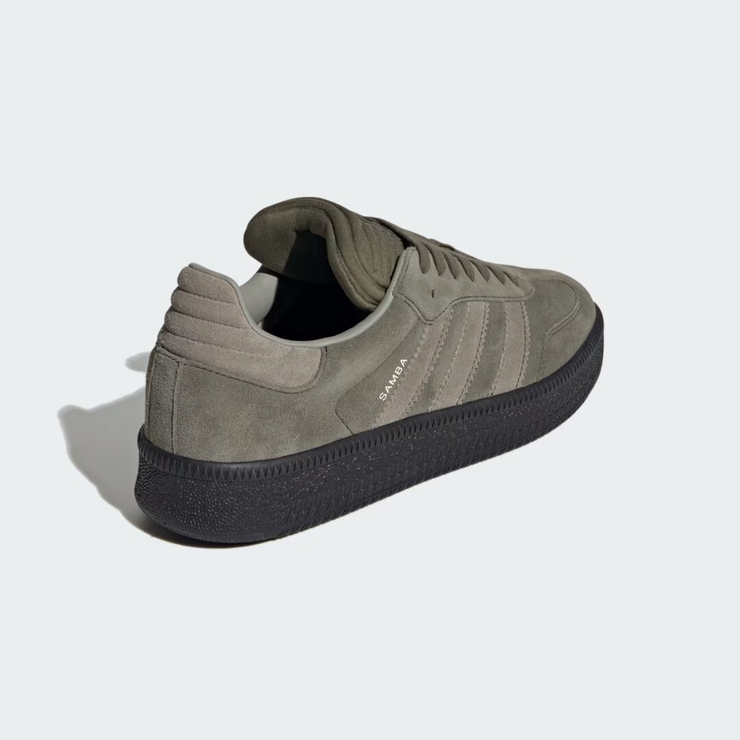 【2025年 2/19 発売】adidas Originals SAMBA XLG “Olive Strata/Silver Pebble” (アディダス オリジナルス サンバ “オリーブ/シルバー”) [ID3913]