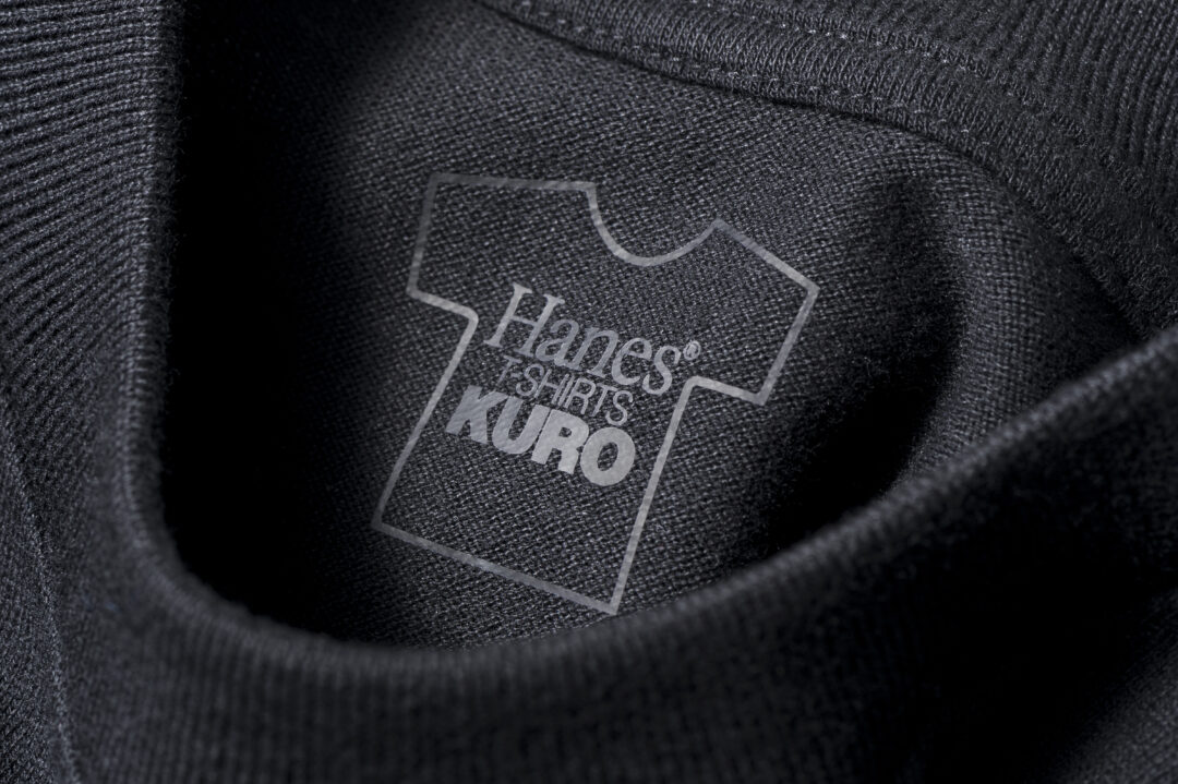 ヘインズから「最高の白T」に続く「最高の黒T」”THE BEST OF BLACK-T”「Hanes T-SHIRTS KURO」が2025年 2月下旬 発売 (Hanes)