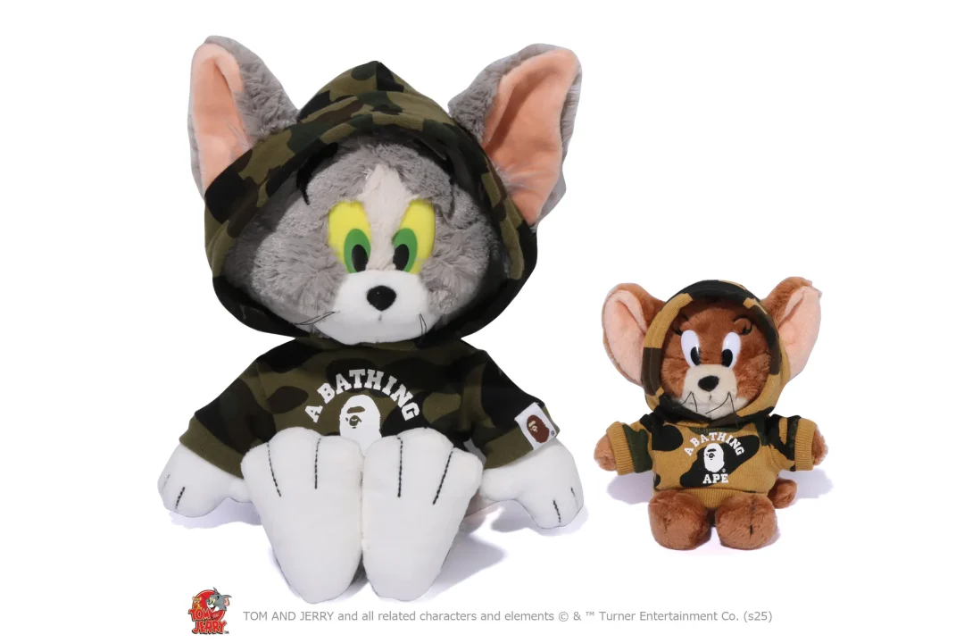 A BATHING APE × トムとジェリー 2025 コラボレーションが2/22 & 3/1 発売 (ア ベイシング エイプ TOM AND JERRY)