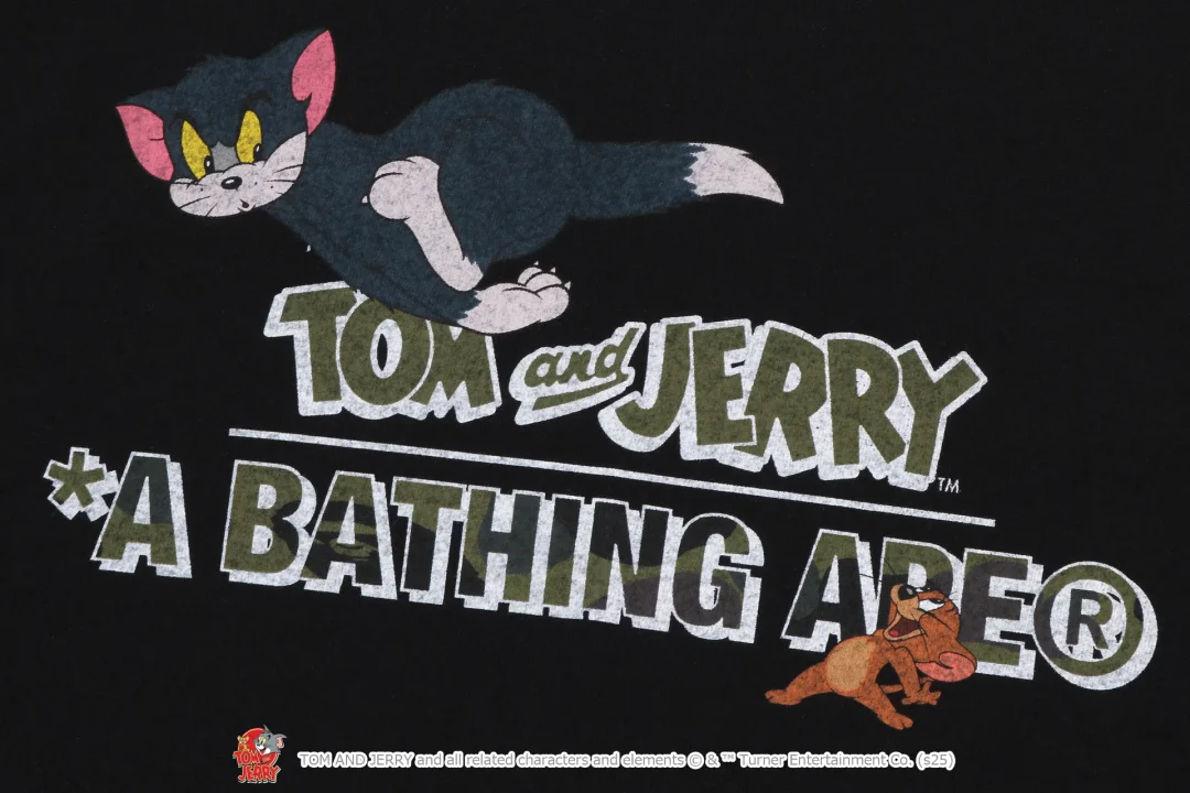 A BATHING APE × トムとジェリー 2025 コラボレーションが2/22 & 3/1 発売 (ア ベイシング エイプ TOM AND JERRY)