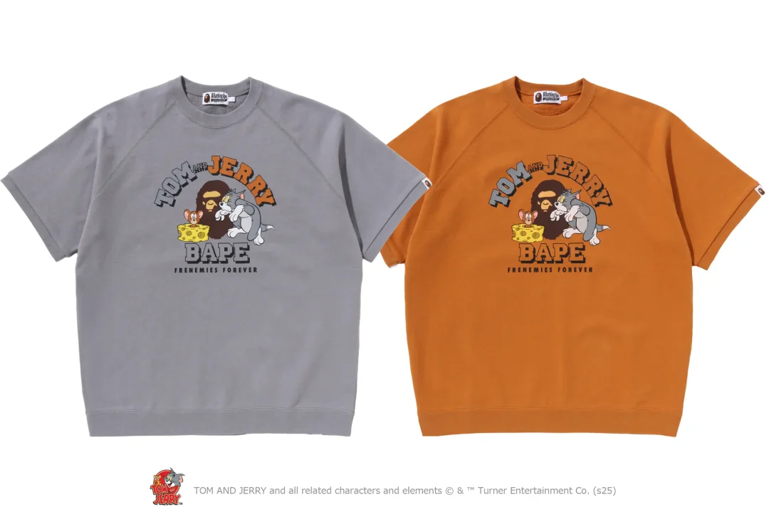 A BATHING APE × トムとジェリー 2025 コラボレーションが2/22 & 3/1 発売 (ア ベイシング エイプ TOM AND JERRY)