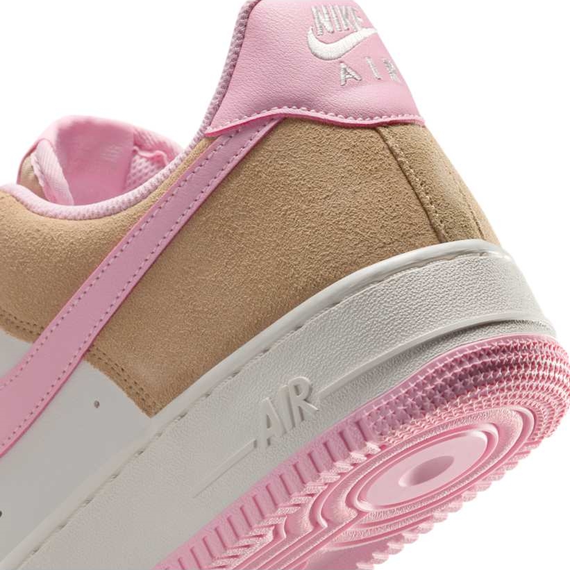 【2025年 発売予定】NIKE AIR FORCE 1 07 LOW “Tan/Pink Suede” (ナイキ エア フォース 1 ロー “タン/ピンク スエード”) [FQ8714-202]