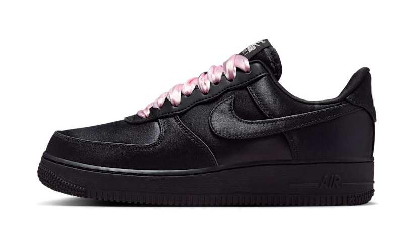 【2025年 5月 発売予定】NIKE AIR FORCE 1 LOW “Satin & Silk/Triple Black” (ナイキ エア フォース 1 ロー “サテン & シルク/トリプルブラック”) [IH2034-010]