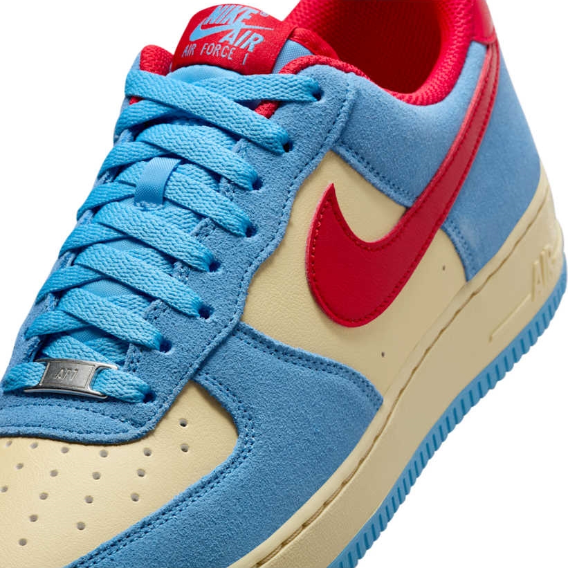 【2025年 発売予定】NIKE AIR FORCE 1 07 LOW “University Blue Suede” (ナイキ エア フォース 1 ロー “ユニバーシティブルー スエード”) [FQ8714-401]