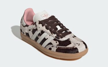 【2025年 発売】adidas Originals W SAMBA OG “Cow Print/Dark Brown” (アディダス オリジナルス サンバ “カウプリント/ダークブラウン”) [JR1256]