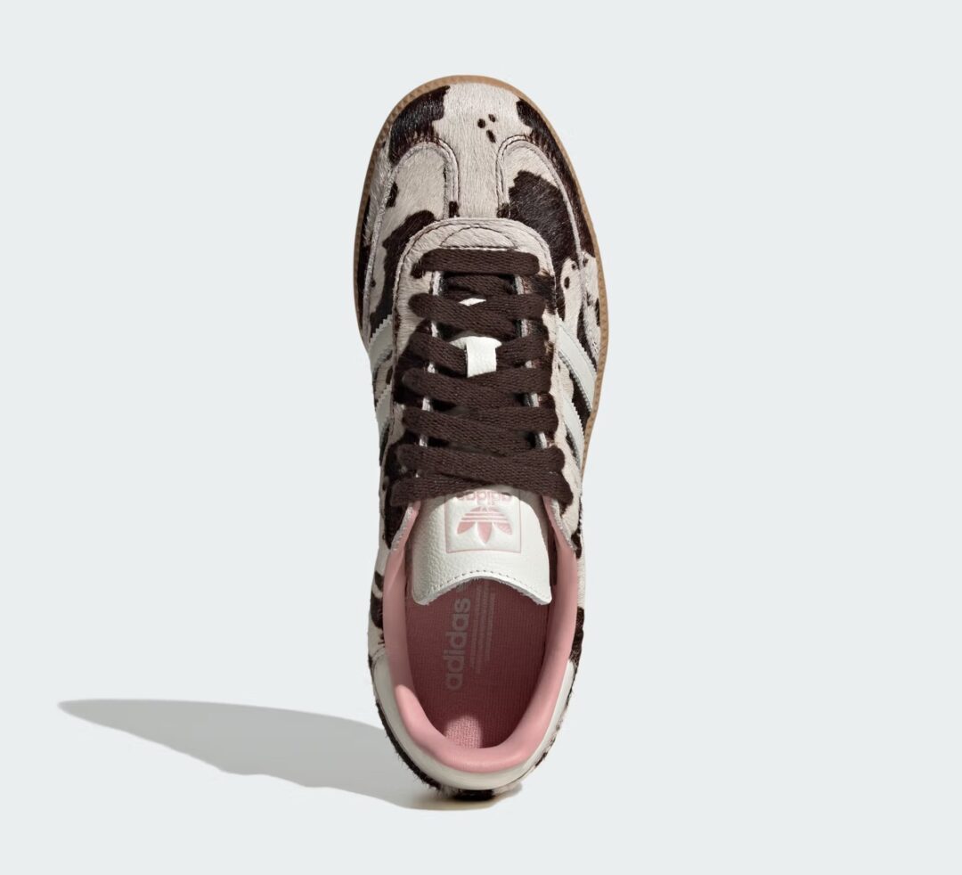 【2025年 発売】adidas Originals W SAMBA OG “Cow Print/Dark Brown” (アディダス オリジナルス サンバ “カウプリント/ダークブラウン”) [JR1256]