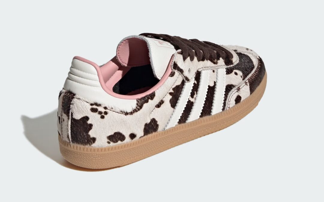 【2025年 発売】adidas Originals W SAMBA OG “Cow Print/Dark Brown” (アディダス オリジナルス サンバ “カウプリント/ダークブラウン”) [JR1256]