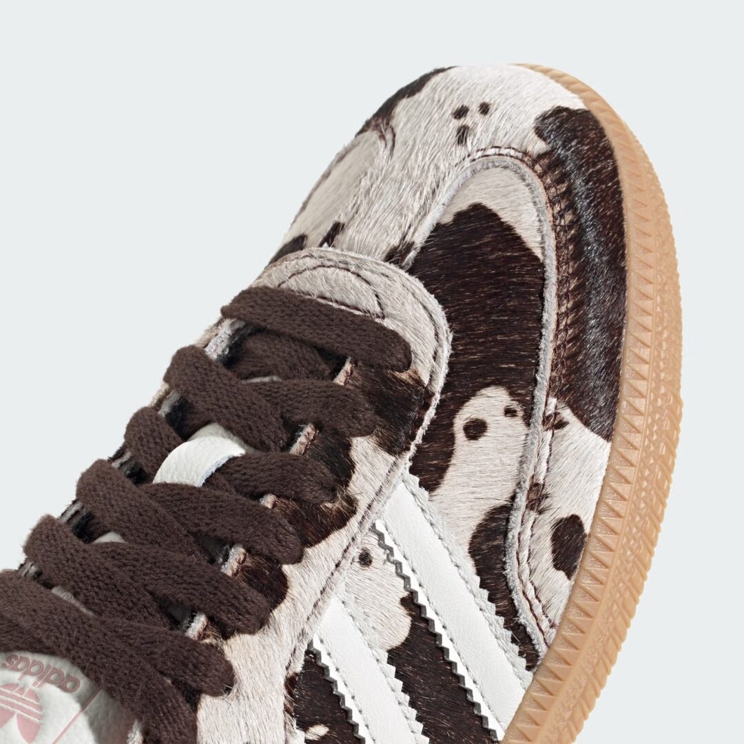 【2025年 発売】adidas Originals W SAMBA OG “Cow Print/Dark Brown” (アディダス オリジナルス サンバ “カウプリント/ダークブラウン”) [JR1256]