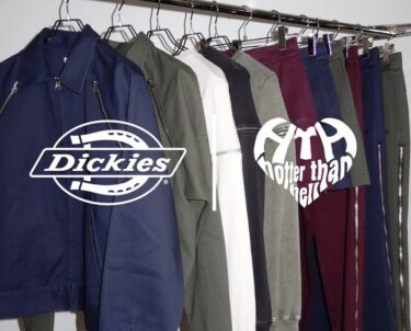 yutori「HTH」×「Dickies」コラボが2025年 2/21 発売 (ユトリ エイチティーエイチ ディッキーズ)