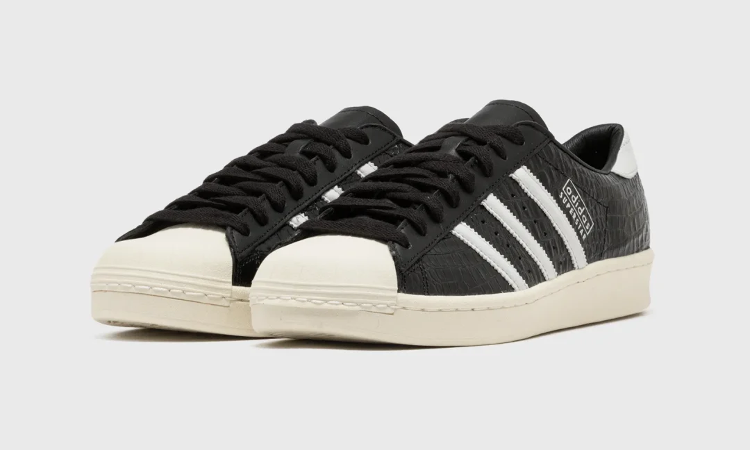 【2025年 2/6 発売】adidas Originals W SUPERSTAR VINTAGE “Black/White” (アディダス オリジナルス スーパースター ビンテージ “ブラック/ホワイト”) [JH5710]