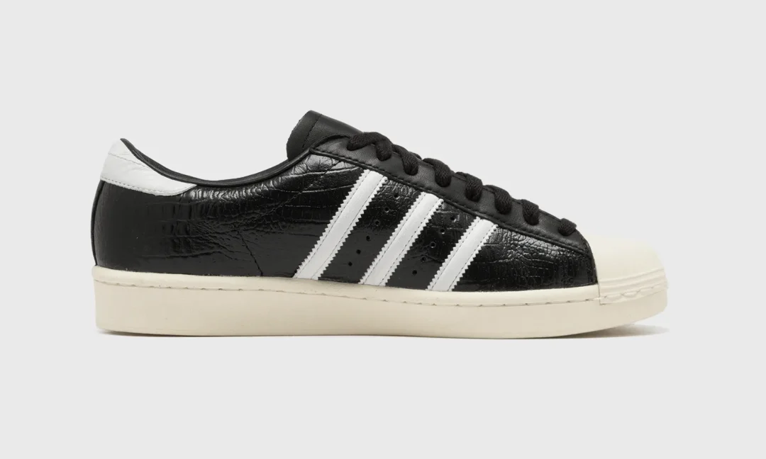 【2025年 2/6 発売】adidas Originals W SUPERSTAR VINTAGE “Black/White” (アディダス オリジナルス スーパースター ビンテージ “ブラック/ホワイト”) [JH5710]