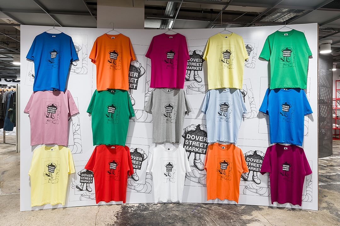 KAWS x DOVER STREET MARKET "CHUM"をフィーチャーした限定Tシャツが全12色発売 (カウズ ドーバーストリートマーケット)