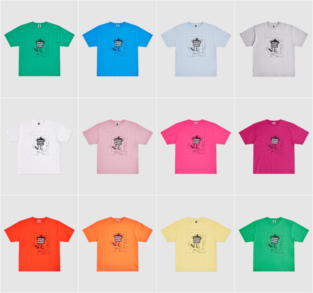 KAWS x DOVER STREET MARKET “CHUM”をフィーチャーした限定Tシャツが全12色発売 (カウズ ドーバーストリートマーケット)