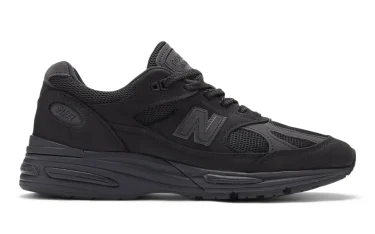 【2025年 発売予定】New Balance U991 DS2 MADE in UK “Nubuck Triple Black” (ニューバランス メイドインUK) [U991DS2]