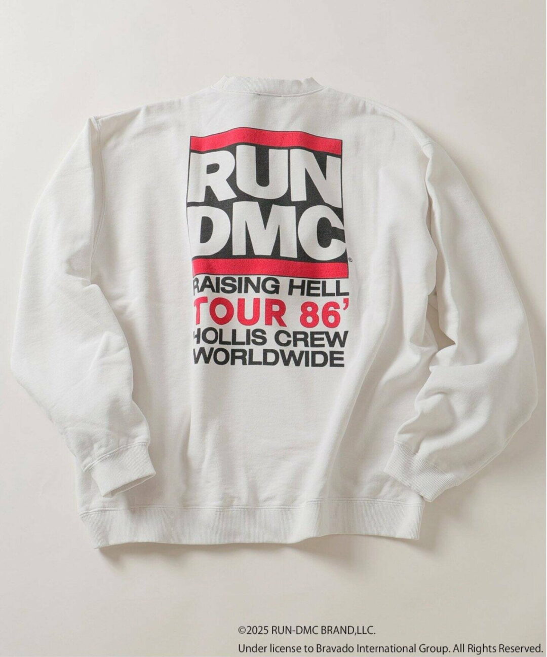 JOURNAL STANDARD relume × Run-D.M.C. 別注 プリントスウェットが2025年 3月初旬 発売 (ジャーナルスタンダード ラン・ディーエムシー)