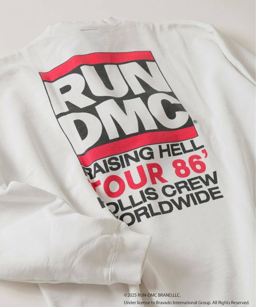 JOURNAL STANDARD relume × Run-D.M.C. 別注 プリントスウェットが2025年 3月初旬 発売 (ジャーナルスタンダード ラン・ディーエムシー)