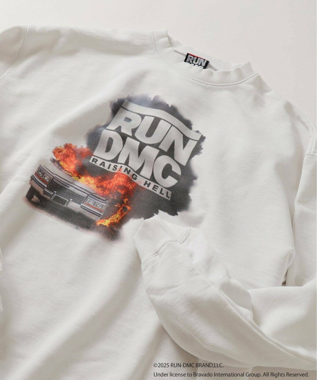 JOURNAL STANDARD relume × Run-D.M.C. 別注 プリントスウェットが2025年 3月初旬 発売 (ジャーナルスタンダード ラン・ディーエムシー)