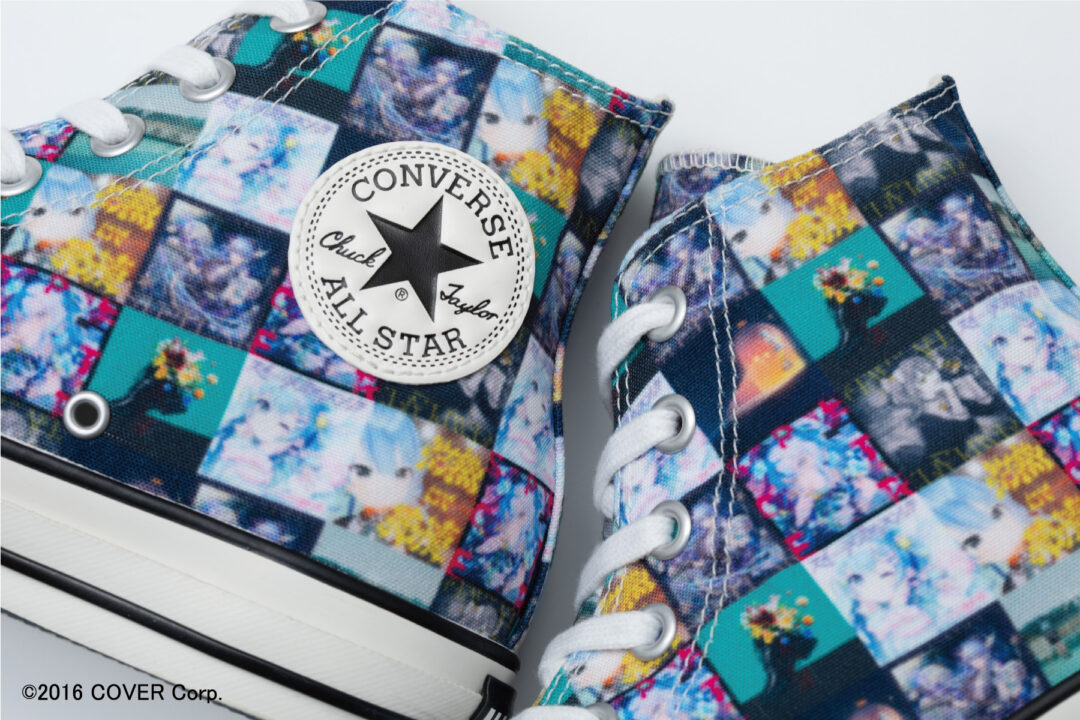 人気VTuber「星街すいせい」× CONVERSE ALL STARが2025年 2/22 発売 (コンバース オールスター)