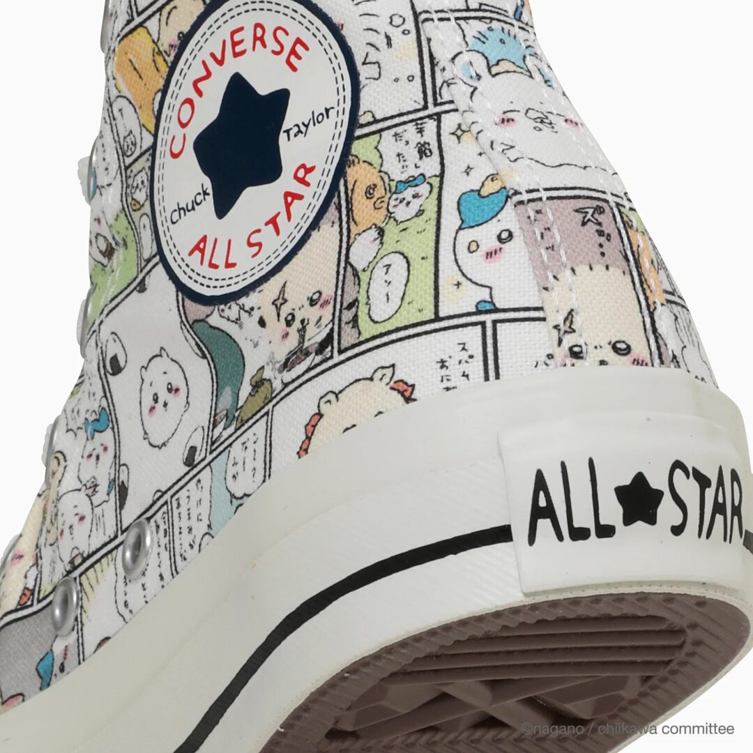 「ちいかわ」コラボ第2弾 × CONVERSE ALL STARが2025年 2/26 発売 (CHIIKAWA コンバース オールスター)