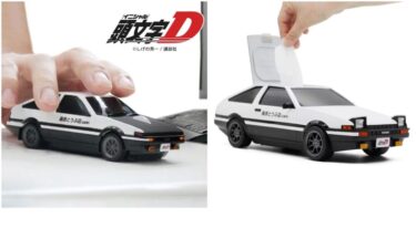 頭文字D 藤原とうふ店（自家用）仕様の「無線マウス」「ウェットティッシュケース」が2025年 2月下旬 発売 (Initial D)