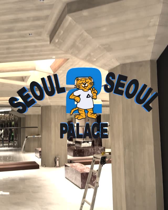 Palace Skateboards KOREA 2店舗目が2025年 2/8 オープン (パレス スケートボード コリア 韓国)