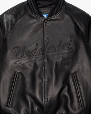 UNDEFEATED "Leather Varsity Jacket"が2025年 2/8 発売 (アンディフィーテッド レザー バーシティ ジャケット)