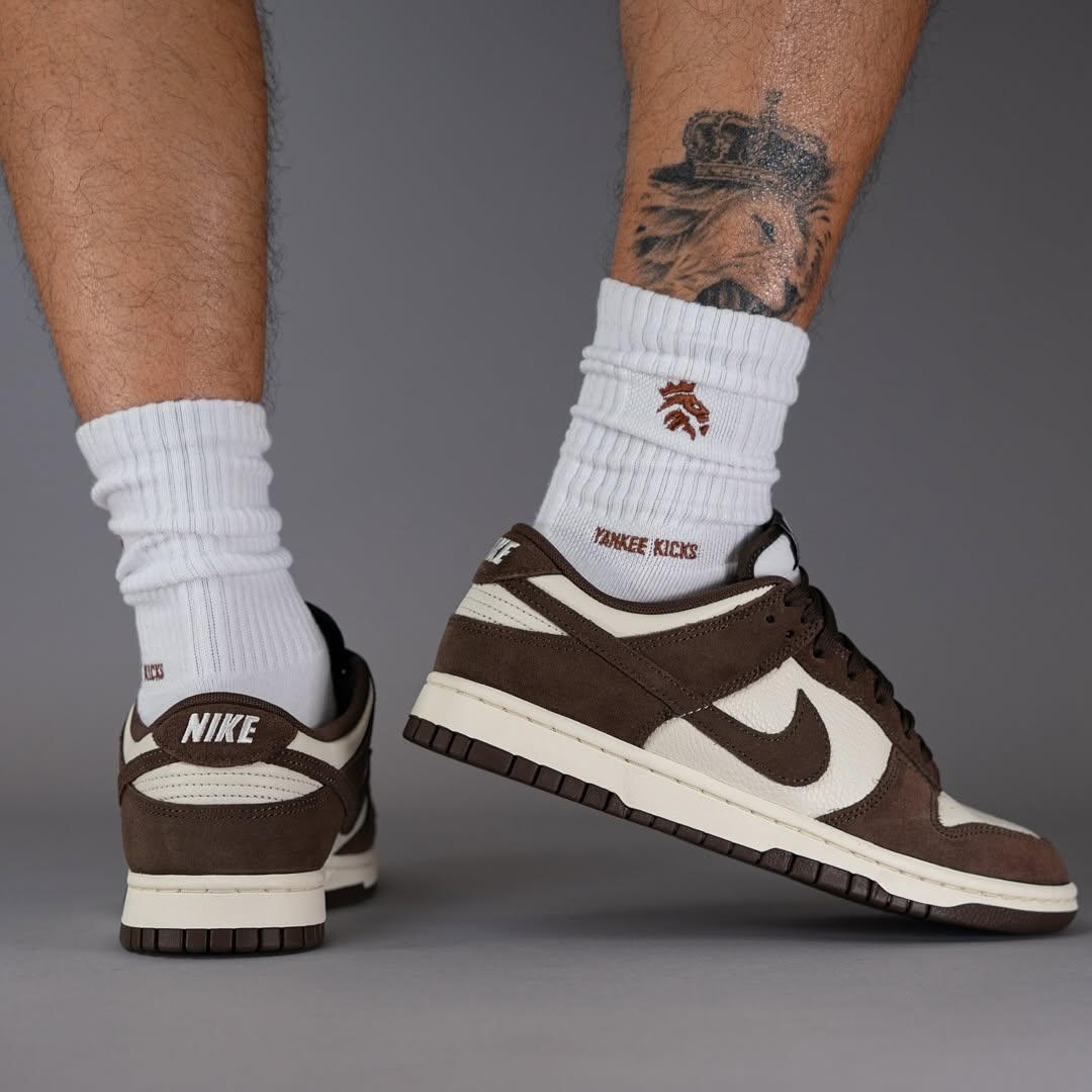 【2025年 発売予定】NIKE DUNK LOW “Suede Mocha/White/Brown” (ナイキ ダンク ロー “スエードモカ/ホワイト/ブラウン”) [FQ8249-104]