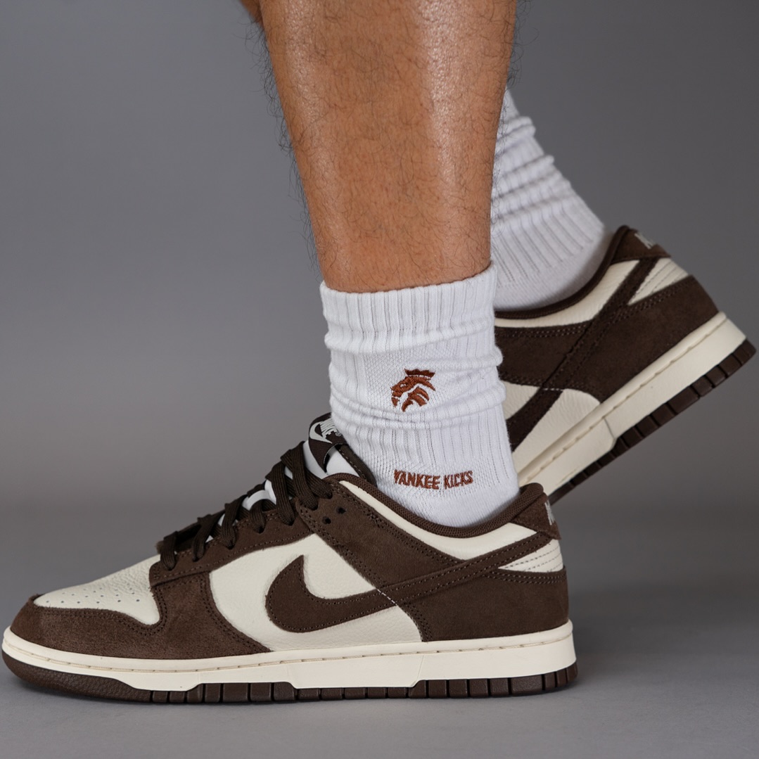 【2025年 発売予定】NIKE DUNK LOW “Suede Mocha/White/Brown” (ナイキ ダンク ロー “スエードモカ/ホワイト/ブラウン”) [FQ8249-104]