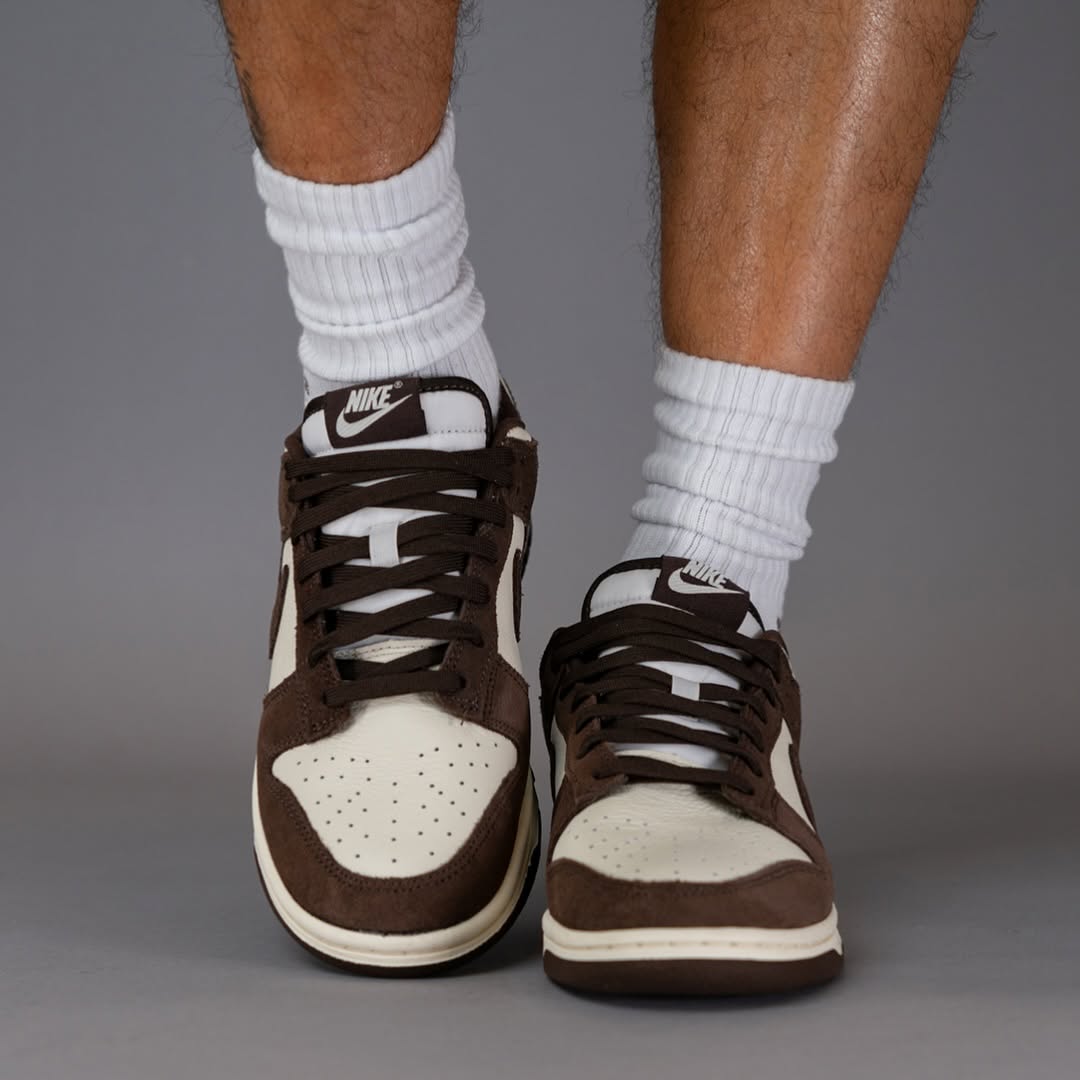 【2025年 発売予定】NIKE DUNK LOW “Suede Mocha/White/Brown” (ナイキ ダンク ロー “スエードモカ/ホワイト/ブラウン”) [FQ8249-104]