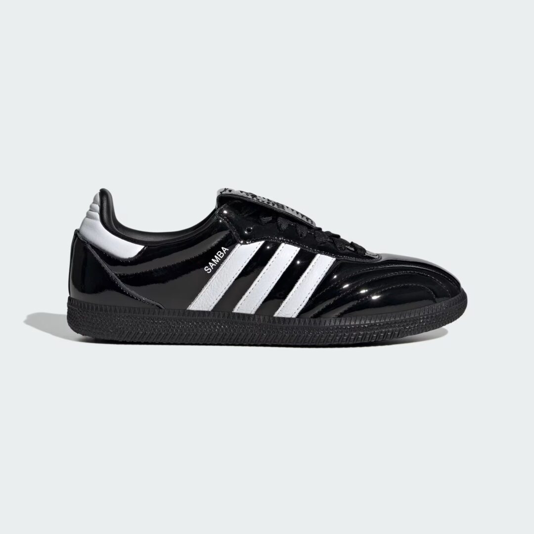 【2025年 発売】adidas Originals SAMBA Long Tongues “Patent Leather/Cloud White/Core Black” (アディダス オリジナルス サンバ ロングタン “パテントレザー/ホワイト/ブラック”) [JI2706/JI2707]