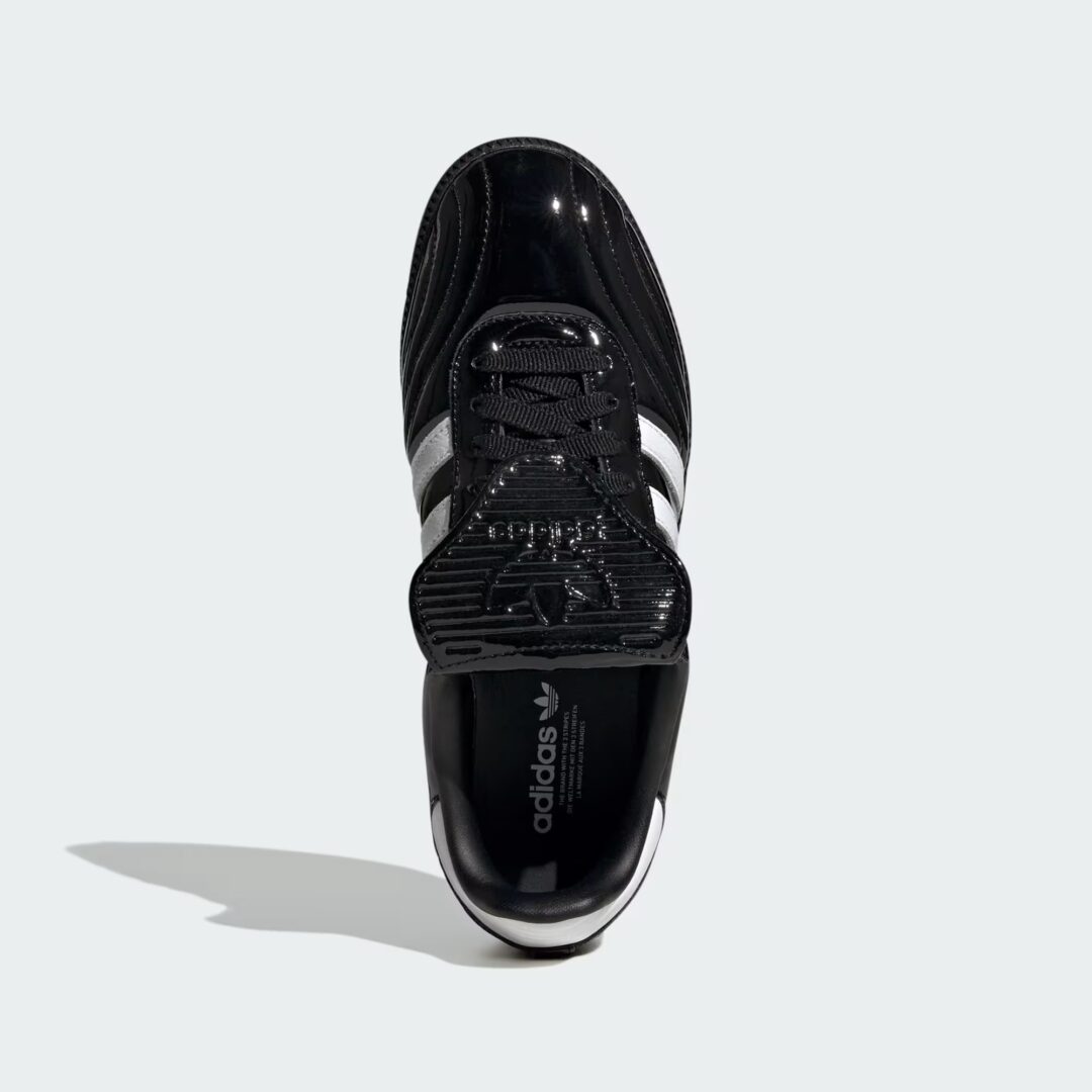 【2025年 発売】adidas Originals SAMBA Long Tongues “Patent Leather/Cloud White/Core Black” (アディダス オリジナルス サンバ ロングタン “パテントレザー/ホワイト/ブラック”) [JI2706/JI2707]