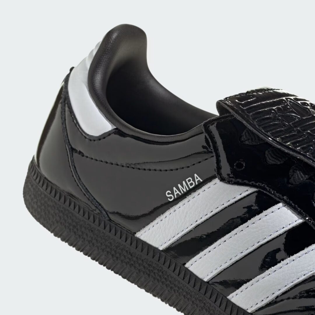 【2025年 発売】adidas Originals SAMBA Long Tongues “Patent Leather/Cloud White/Core Black” (アディダス オリジナルス サンバ ロングタン “パテントレザー/ホワイト/ブラック”) [JI2706/JI2707]