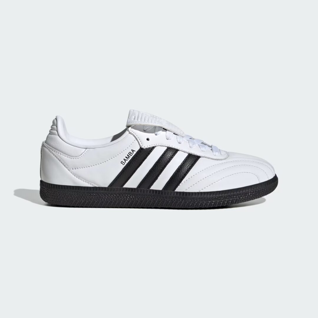 【2025年 発売】adidas Originals SAMBA Long Tongues “Patent Leather/Cloud White/Core Black” (アディダス オリジナルス サンバ ロングタン “パテントレザー/ホワイト/ブラック”) [JI2706/JI2707]