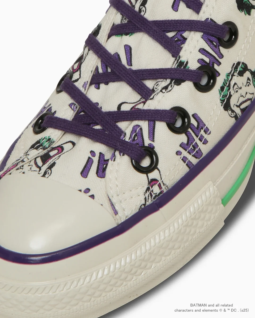 【2025年 2/21 発売】アメコミ出版社「DC」× CONVERSE ALL STAR AGED HI “Joker/Batman” (コンバース オールスター エイジド “ジョーカー/バットマン”) [31314040/31314041]