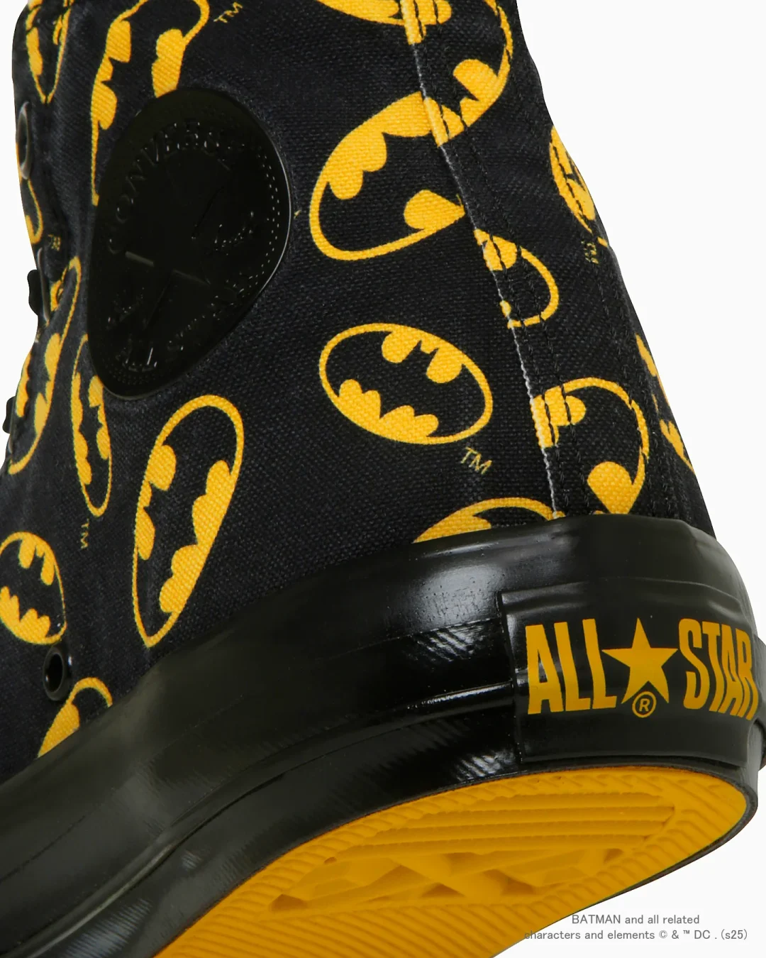 【2025年 2/21 発売】アメコミ出版社「DC」× CONVERSE ALL STAR AGED HI “Joker/Batman” (コンバース オールスター エイジド “ジョーカー/バットマン”) [31314040/31314041]