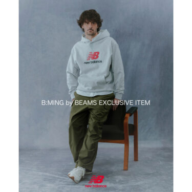 New Balance × B:MING by BEAMS 限定のクラシックなロゴが目を惹くウェアが2025年 2/15 発売 (ニューバランス ビーミングバイビームス)