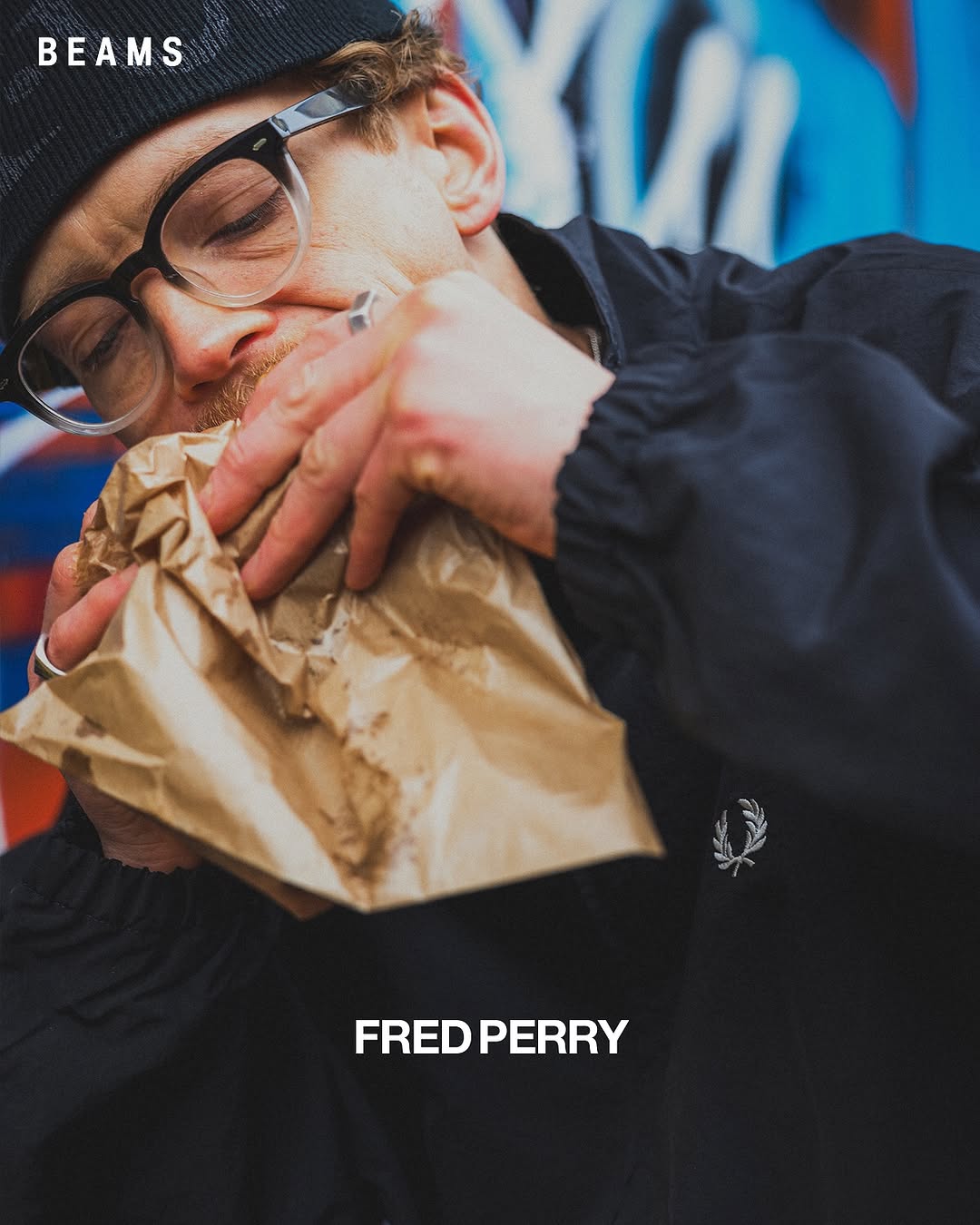 ブラック & ネイビーカラーのFRED PERRY × BEAMS 最新コラボコレクションが2025年 2/15 発売 (フレッドペリー ビームス)